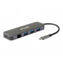 D-Link DUB-2334 - Estação de engate - USB-C - HDMI - 1GbE DUB-2334