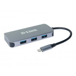 D-Link DUB-2335 - Estação de engate - USB-C / Thunderbolt 3 - HDMI DUB-2335