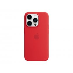 Apple - (PRODUCT) RED - tampa posterior para telemóvel - com MagSafe - silicone - vermelho - para iPhone 14 Pro MPTG3ZM/A