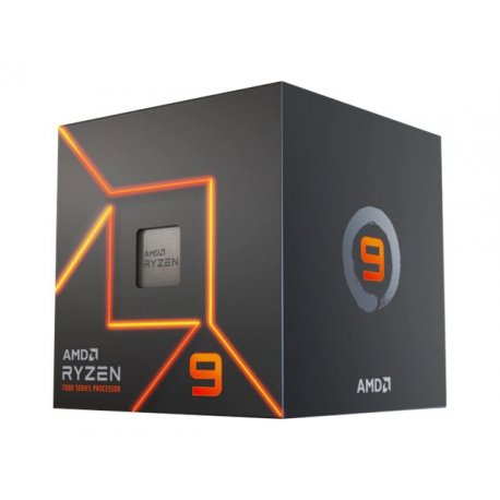 AMD Ryzen 9 7900 - 3.7 GHz - 12-core - 24 fios - 64 MB cache - Socket AM5 - Box 100-100000590BOX