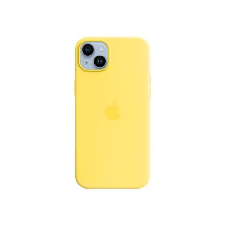 Apple - Tampa posterior para telemóvel - compatibilidade MagSafe - silicone - amarelo canário - para iPhone 14 Plus MQUC3ZM/A