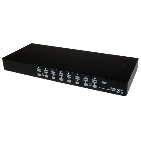 StarTech.com 16 Port Rackmount USB KVM Switch Kit with OSD and Cables - 1U (SV1631DUSBUK) - Chave KVM - 16 x KVM port(s) - 1 ut