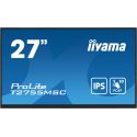 iiyama ProLite T2755MSC-B1 - Monitor LED - 27" - ecrã de toque - 1920 x 1080 Full HD (1080p) @ 60 Hz - IPS - 400 cd/m² - 1000:1