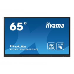 iiyama ProLite TE6512MIS-B3AG - 65" Classe Diagonal (64.5" visível) ecrã LCD com luz de fundo LED - sinalização digital interat