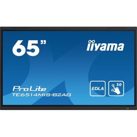 iiyama ProLite TE6514MIS-B2AG - 65" Classe Diagonal ecrã LCD com luz de fundo LED - sinalização digital interativa - com touchs