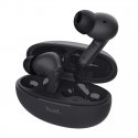 EARBUDS TRUST YAVI BT ENC PRETO - 25296 25296