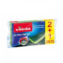 Esfregão Esponja Vileda Ultra Fresh 2+1 Grátis 684156910