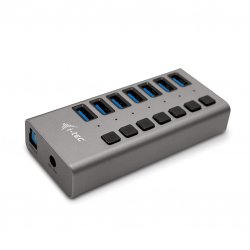 Hub de carregamento i-tec USB 3.0 7 portas + Carregador de corrente 36 W U3CHARGEHUB7