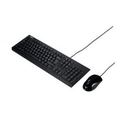 Teclado+Rato Asus U2000 c/fios Black/USB/COPILOT - U2000 90-XB1000KM001S0