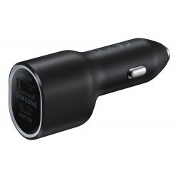 Carregador Samsung p/carro 40w Preto EP-L4020NBEGEU