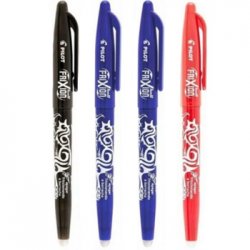 Esferográfica Gel Pilot Frixion Ball 3 Cores 0,7mm 4un 1171231