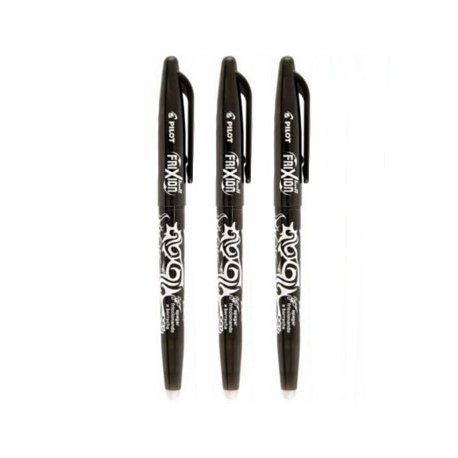 Esferográfica Gel Pilot Frixion Ball Preto 0,7mm 3un 1171232