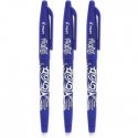 Esferográfica Gel Pilot Frixion Ball Azul 0,7mm 3un 1171233