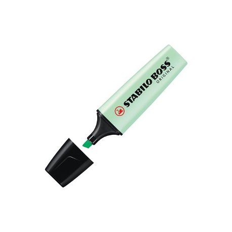 Marcador Fluorescente Stabilo 70/116 Menta Pastel 10un 1331076