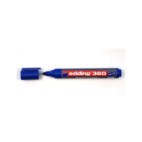 Marcador Quadros Brancos Edding 360 1,5-3 mm Azul 1un 1321052