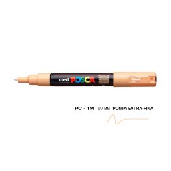 Marcador Uniball Posca PC-1M 0,7mm Laranja Claro (54) 1un 1293161/UN