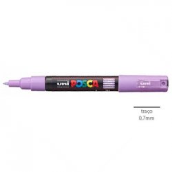 Marcador Uniball Posca PC-1M 0,7mm Lavanda (P11) 1un 1293321/UN