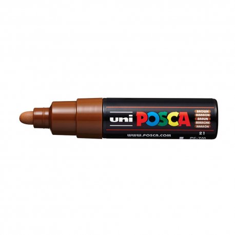 Marcador Uniball Posca PC-7M 4,5mm Castanho (21) 1un 1293286/UN