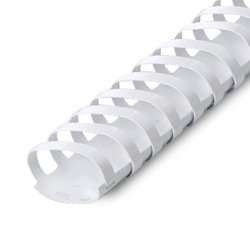 Argolas PVC Encadernar 32mm Ovais Branco 310 Folhas 50un 1703029