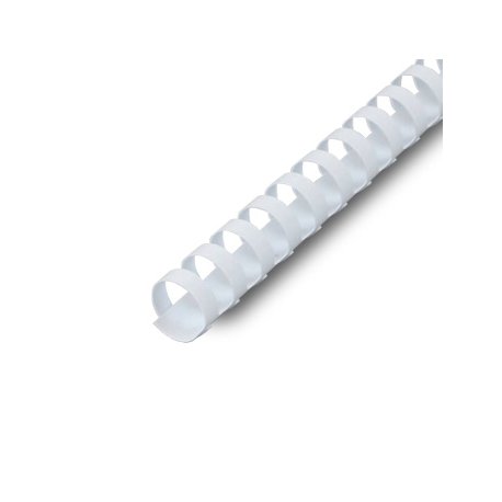 Argolas PVC Encadernar 16mm Branco 130 Folhas 10971 100un 1713015