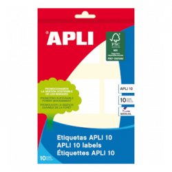 Etiquetas 032x041mm 10Fls A5 Branco Apli 90un APL1649