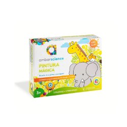 Pintura Mágica Elefante Girafa e Lebre Ambarscience 1061045