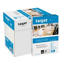 Papel 080gr Fotocopia A3 Target (Corporate) 5x500 Folhas 1801034