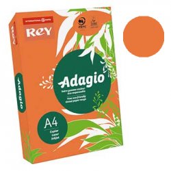 Papel Fotocopia Laranja Inten Adagio(cd21) A4 80gr 1x500Fls 1801079