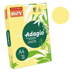 Papel Fotocopia Amarelo Fluore Adagio(cd15) A4 80gr 1801085