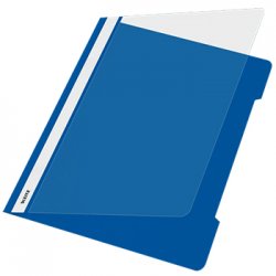 Classificador Capa Transparente Azul Escuro Leitz 4191 25un 11541910035