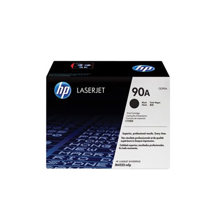 Toner HP 90A Preto CE390A 10000 Pág. HPCE390A