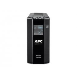 APC Back-UPS Pro BR650MI - UPS - AC 230 V - 390 Watt - 650 VA - USB - conectores de saída: 6 - preto BR650MI