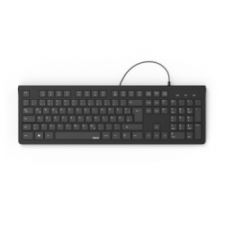 \Teclado HAMA com fio KC-200\\\" Black - 182681\"" 19182681"""