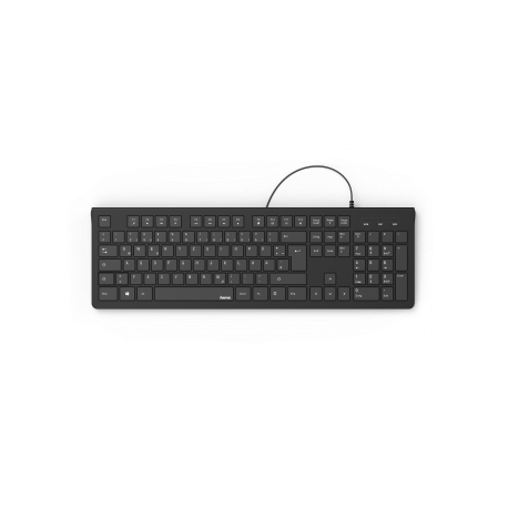 \Teclado HAMA com fio KC-200\\\" Black - 182681\"" 19182681"""