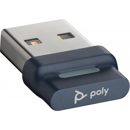 Poly BT700 - Transmissor áudio sem fios Bluetooth para auricular - USB-A - azul - para OMEN 40L by HP GT21-1026nd 786C4AA