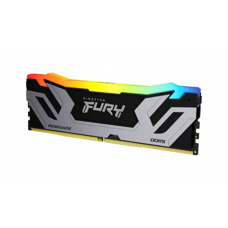 Dimm KINGSTON 24GB DDR5 CUDIMM 8400MT/s CL40 FURY Renegade RGB Silver XMP KF584CU40RSA-24