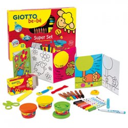 Conjunto Giotto Be-Be p/Colorir e Modelar 160463600