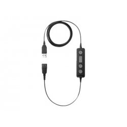 Jabra LINK 260 - Adaptador de auricular - USB macho para Quick Disconnect - para BIZ 2300 Duo, 2300 MS QD Mono, 2300 QD Mono, 2