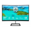 Philips E-line 322E1C - Monitor LED - curvo - 32" (31.5" visível) - 1920 x 1080 Full HD (1080p) @ 75 Hz - VA - 250 cd/m² - 3000