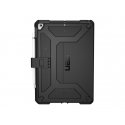 UAG Case for iPad 10.2-in (9/8/7 Gen, 2021/2020/2019) - Metropolis Black - Tampa posterior para tablet - poliuretano, poliureta