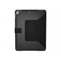 UAG Case for iPad 10.2-in (9/8/7 Gen, 2021/2020/2019) - Scout w/ Folio Black - Capa flip cover para tablet - 10.2" - para Apple