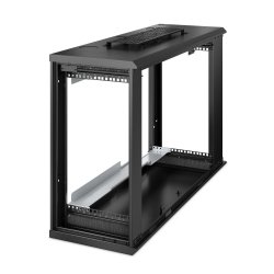 APC NetShelter WX AR106VI - Armário - montagem na parede - preto - 6U - 19" AR106VI