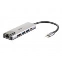 D-Link DUB-M520 - Estação de engate - USB-C / Thunderbolt 3 - HDMI - 1GbE DUB-M520