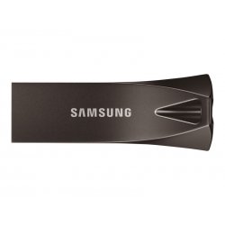 Samsung BAR Plus MUF-256BE4 - Drive flash USB - 256 GB - USB 3.1 Gen 1 - cinzento titã MUF-256BE4/APC