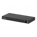 NETGEAR AV Line M4250-16XF - Interruptor - L3 - Administrado - 16 x 10 Gigabit SFP+ - fluxo de ar lado para lado - montável em 