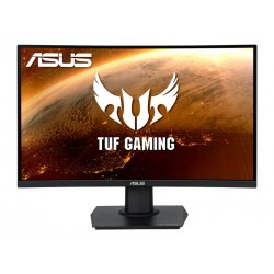 ASUS TUF Gaming VG24VQE - Monitor LED - gaming - curvo - 23.6" - 1920 x 1080 Full HD (1080p) @ 165 Hz - VA - 250 cd/m² - 3000:1