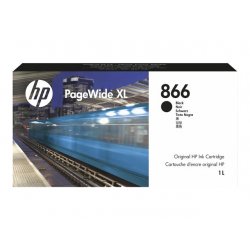 HP 866 - 1 L - preto - original - PageWide XL - tinteiro - para PageWide XL 5200, 8200 3ED94A