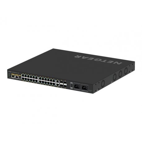 NETGEAR AV Line M4250-26G4F-PoE++ - Interruptor - L3 - Administrado - 24 x 10/100/1000 (PoE++) + 2 x 10/100/1000 + 4 x 1000Base