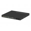 NETGEAR AV Line M4250-26G4F-PoE++ - Interruptor - L3 - Administrado - 24 x 10/100/1000 (PoE++) + 2 x 10/100/1000 + 4 x 1000Base