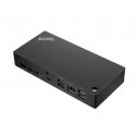 Lenovo ThinkPad Universal USB-C Dock - Estação de engate - USB-C - HDMI, 2 x DP - 1GbE - 90 Watt - Campus 40AY0090EU?5321523388